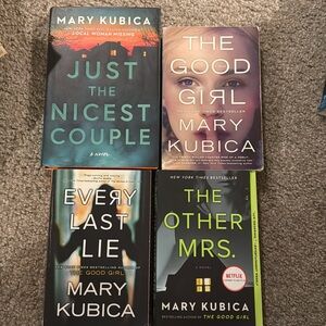 Set of 4 Mary Kubica books